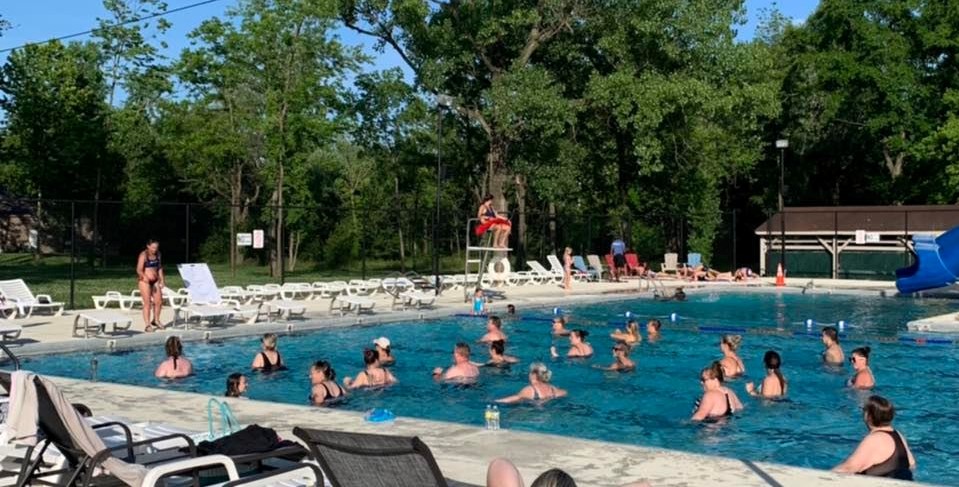 Water Aerobics at the Sellersburg Pool